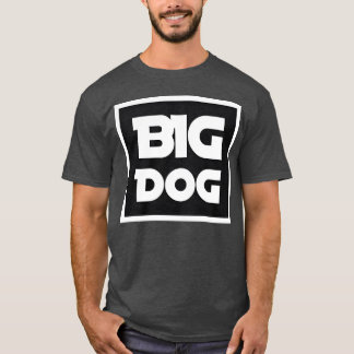 Big Hund retro-pojke T Shirt