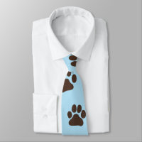 Big Hund Tass avtryck Novelty Hund älskare Neck Ti