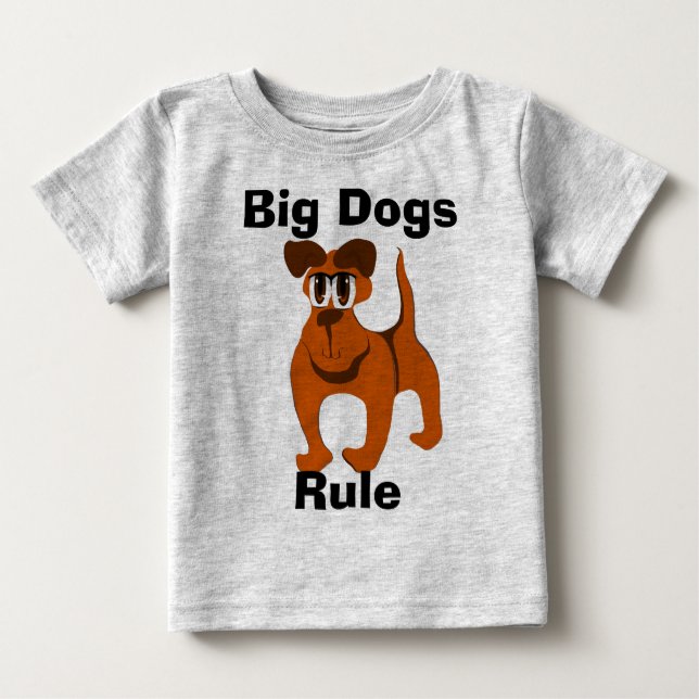 Big Hundar Rule Tee Shirt (Framsida)