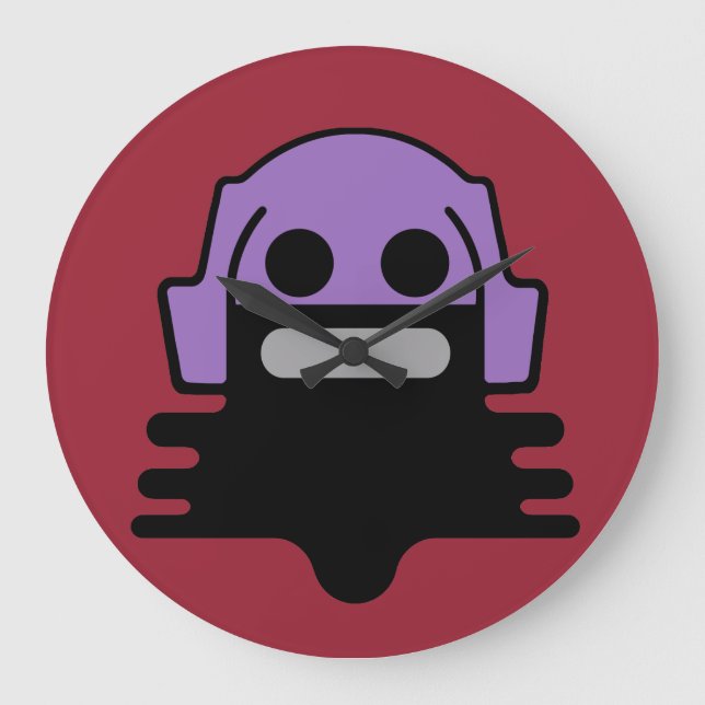 Big Ichibo-Skee Clupkitz Wall Watch Stor Klocka (Framsida)