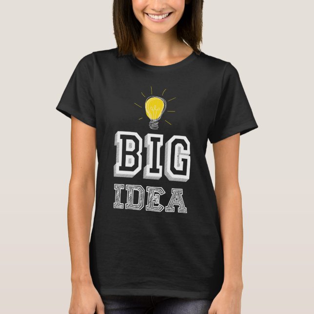 Big Idea T Shirt (Framsida)
