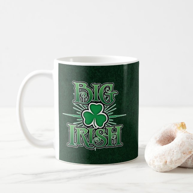 Big Irish Kaffemugg (Med munk)