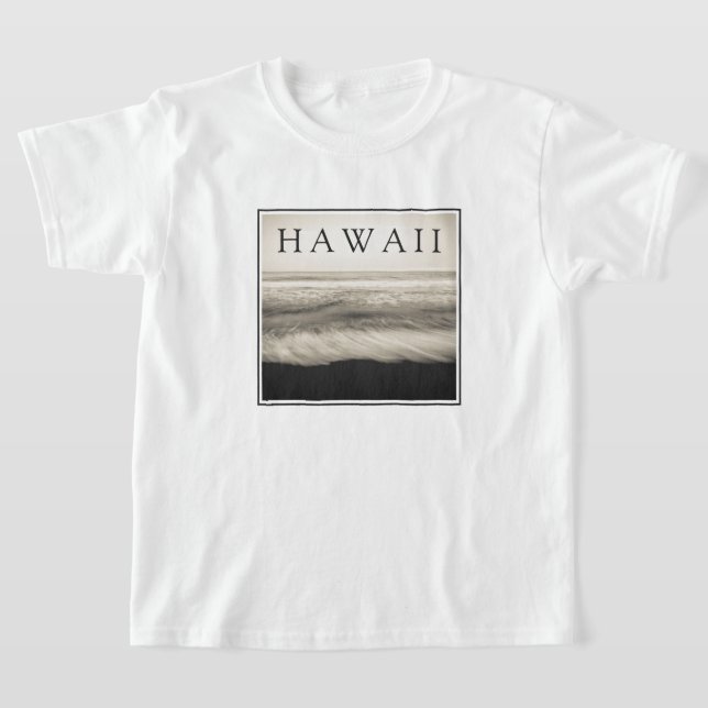 Big Island Beach Hawaii T Shirt (Laydown)