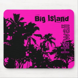 Big Island Hawaii handflatan mousepad Musmatta