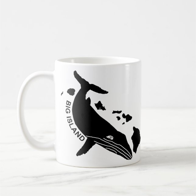 Big Island - Hawaii Islands Humpback Kaffemugg (Vänster)