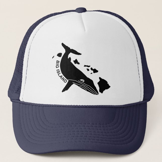 Big Island - Hawaii Islands Humpback-Truckerkeps Keps (Framsida)