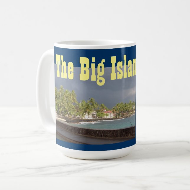 Big Island Hawaii Kaffemugg (Framsida vänster)