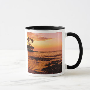 Big Island, Hawaii. Solnedgång, Big Island Hawaii. Mugg