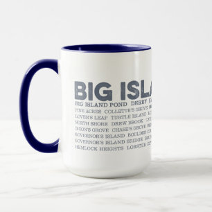 Big Island Pond New Hampshire Kaffe Mugg