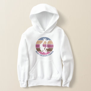 Big Island Pond NH Vintage Retro Sjösymbol T Shirt