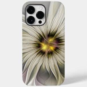 Big Ivory Flower, Abstrakt Modern Fractal Art