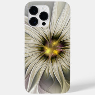 Big Ivory Flower, Abstrakt Modern Fractal Art