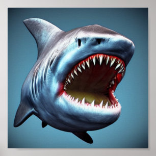 Big Jaws som Shark Poster