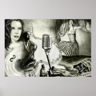 Big jazz 4 36 x 24' poster