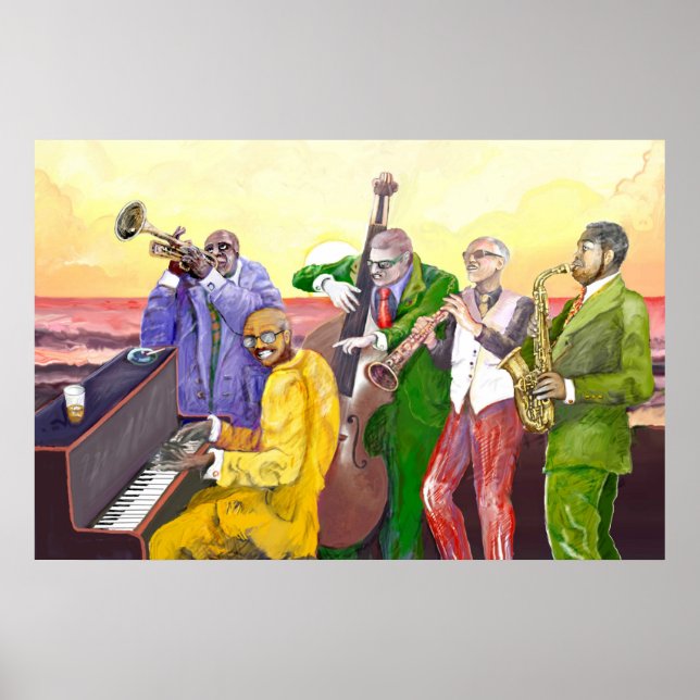 **Big JAzz Band** Poster (Framsidan)