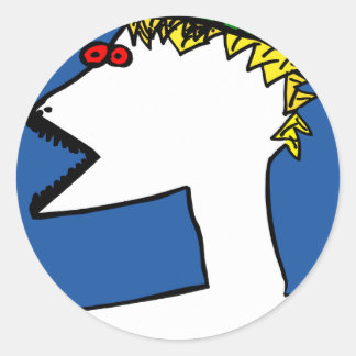 Big Jim JHgrafics Runt Klistermärke