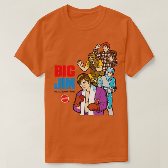Big Jim T Shirt (Design framsida)