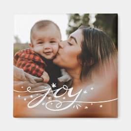 Big Joy Hand Lettered Helgdag Photo Magnet