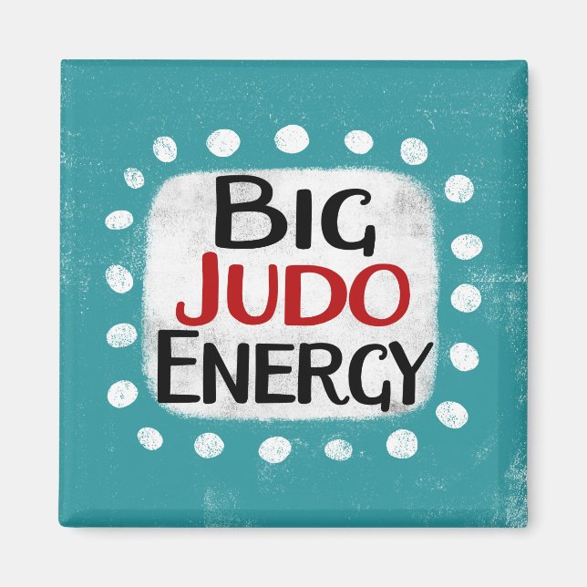 Big Judo Energy Refrigerator Magnet (Framsidan)