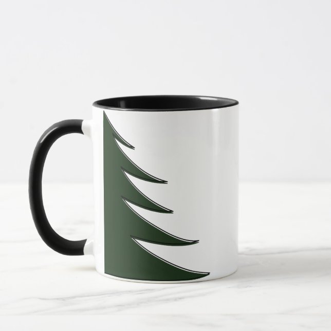 Big Julgran Mugg (Vänster)