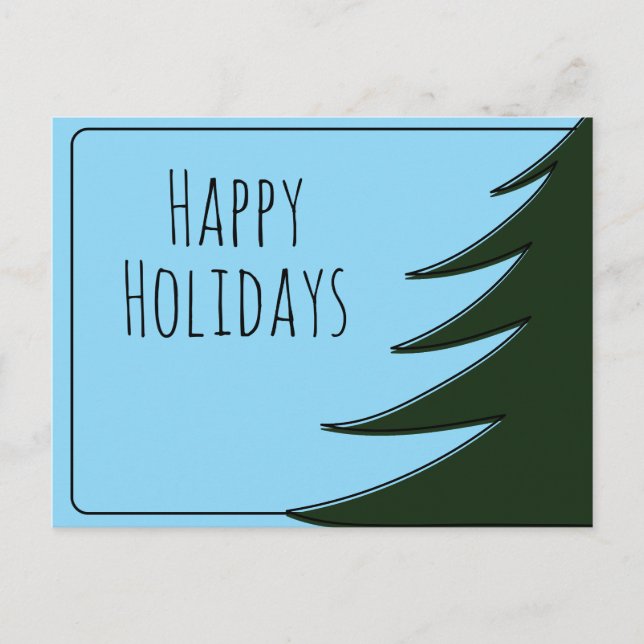 Big Julgran Vykort (Framsida)