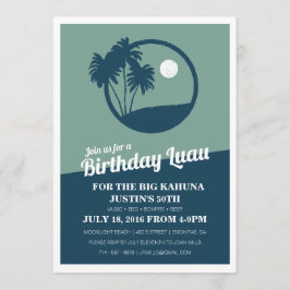 Big Kahuna BBQ Birthday-inbjudan Inbjudningar