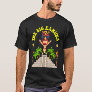 Big Kahuna Manar Hawaiian Tiki T Shirt