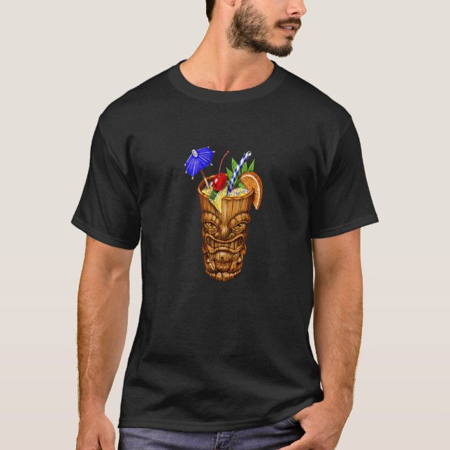 Big Kahuna Tiki T Shirt (Framsida)