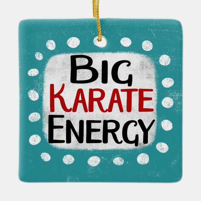 Big Karate Energy Ornament (Framsida)
