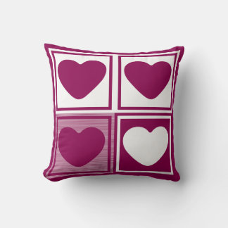 Big Kärlek Heart - Art deco Pillow Kudde