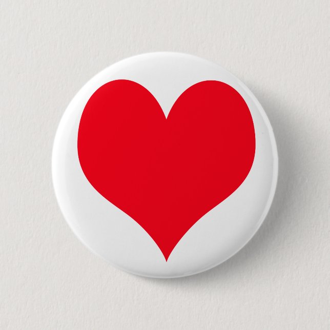 Big Kärlek Heart Knapp (Framsida)