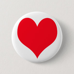 Big Kärlek Heart Knapp