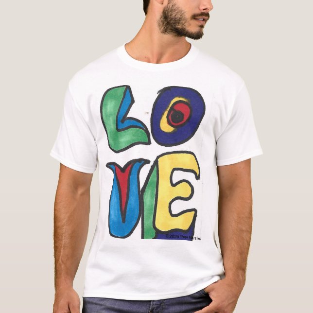 Big Kärlek T Shirt (Framsida)