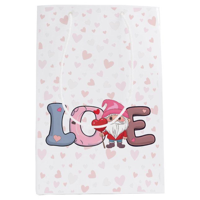 Big Kärlek valentines day-presentgåva Gift Bag (Framsidan)