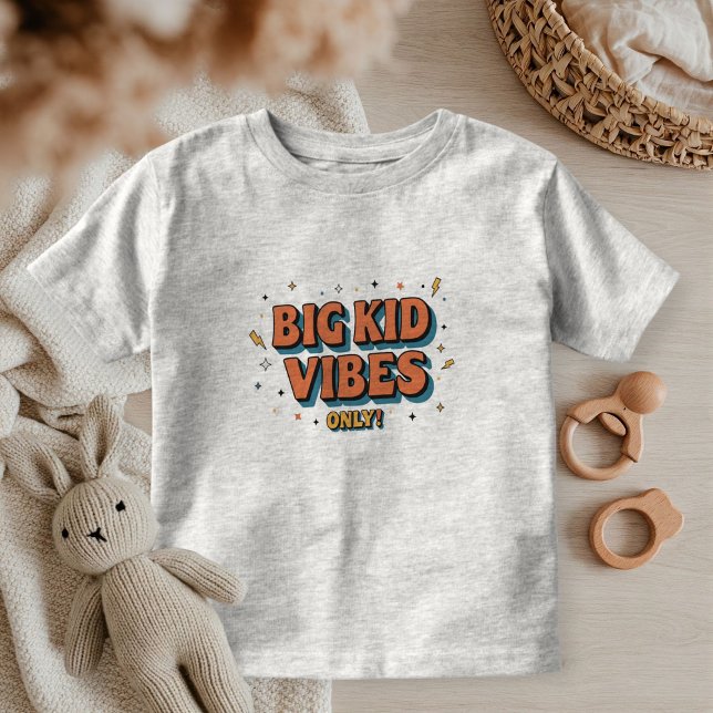 Big Kid Vibes Only Shirt - Perfect for Big Brother T (Skapare uppladdad)