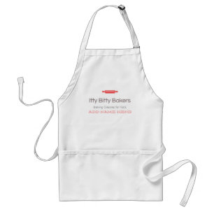 Big Kids Apron (w/namn) Förkläde