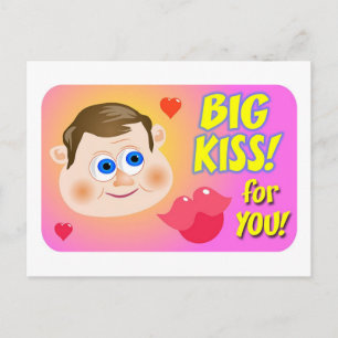 Big Kiss! Vykort