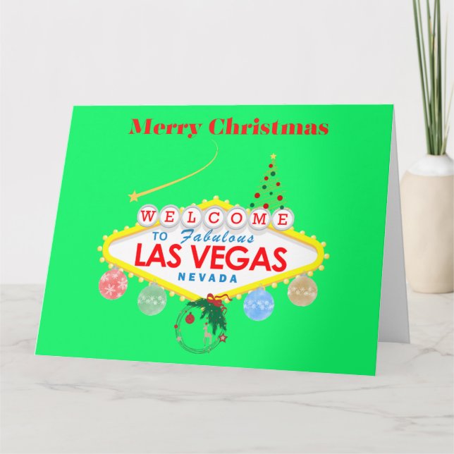 BIG Las Vegas-julkort Kort (Framsida)