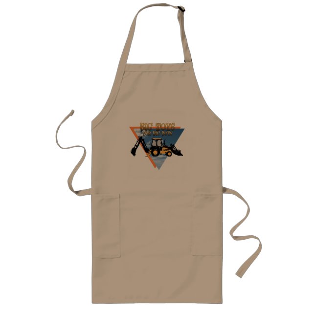 Big Leksaker Apron Långt Förkläde (Framsidan)