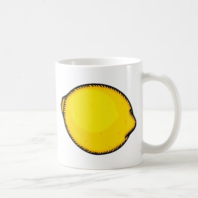 Big Lemon Kaffemugg (Höger)