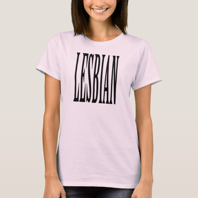 BIG-LESBISK T-SHIRT (Framsida)