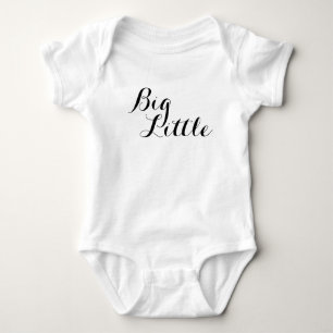 Big Little Baby Big Brother Big Sister Shirt Tee