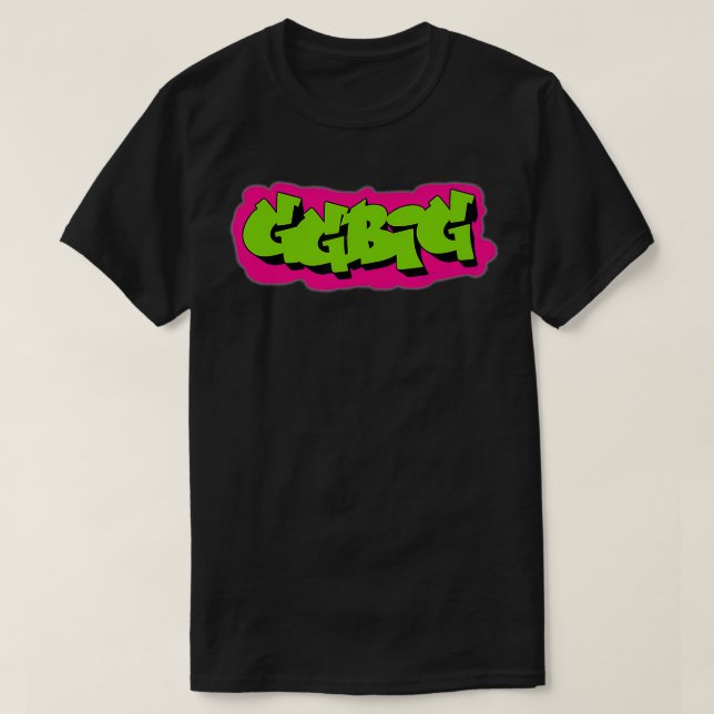 Big Little Sorority Reveal 90s Theme Fresh Graffi T Shirt (Design framsida)