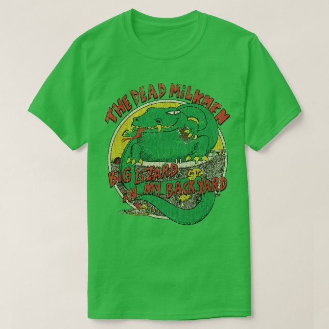 Big Lizard i min bakgård 1985 T Shirt (Design framsida)