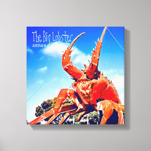 Big Lobster South Australia-resa Canvastryck