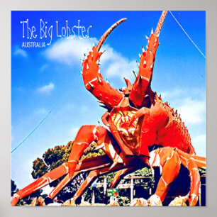 Big Lobster South Australia-resa Poster