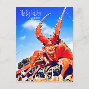 Big Lobster South Australia-resa Vykort