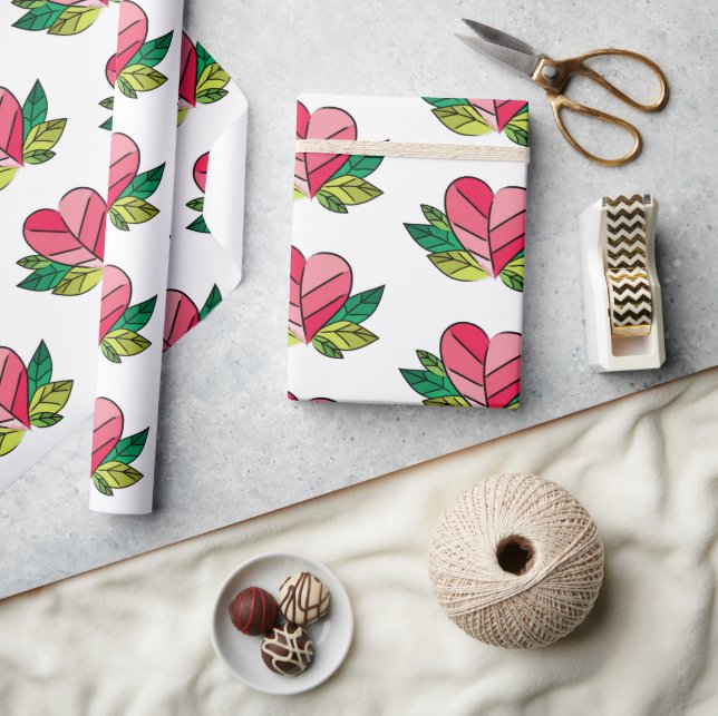 Big Mamacita Heart Presentpapper (Hantverk)