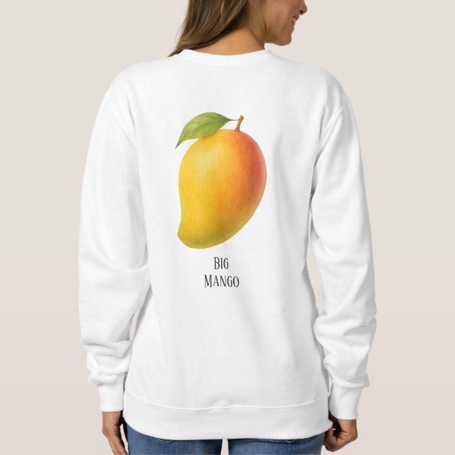 Big Mango, Sweet Fruit and Name T Shirt (Baksida)