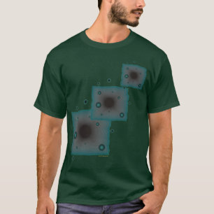 Big Maskiner Wormhole Sci Fi Art Alien Black Hål T Shirt